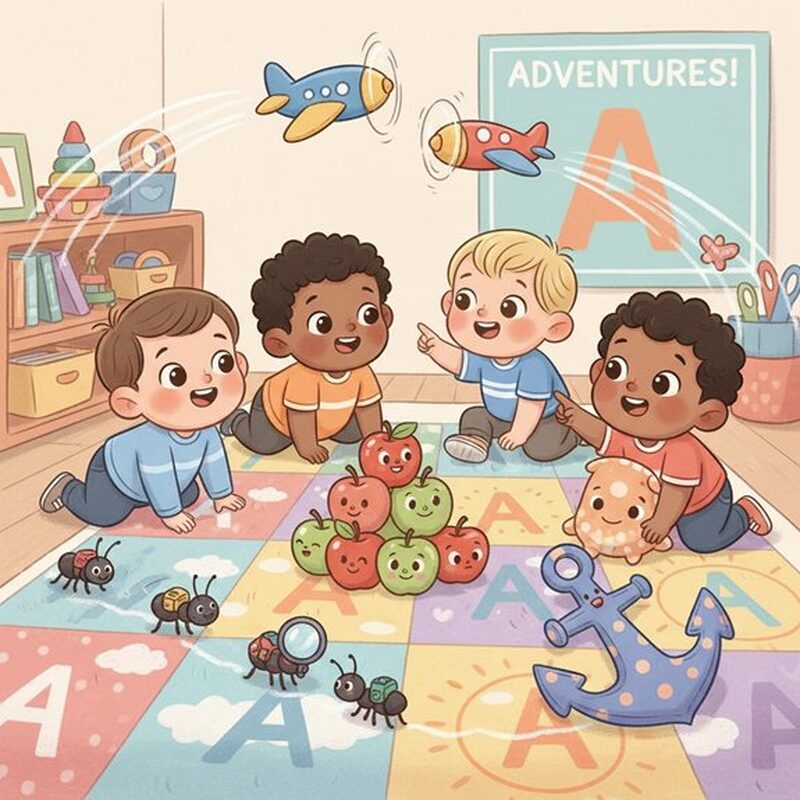 Letter A Vocabulary Theme