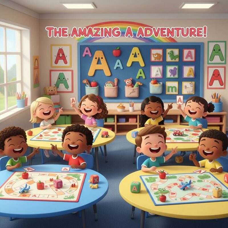 Letter A Vocabulary Theme